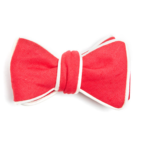 Tasty Ties // Louie Louie Bow Tie // Red + White