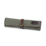 Canvas Tie Bag // 7 Pocket (Khaki)