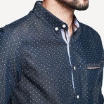 Kuegou // Evening Button-Down // Deep Blue (M)