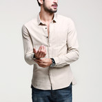 Button-Up // Light Tan (S)