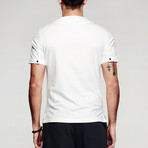 Kuegou // Zip Tee // White (M)