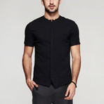 Kuegou // Button Shirt // Black (M)