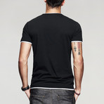 Casual V-Neck // Black (M)