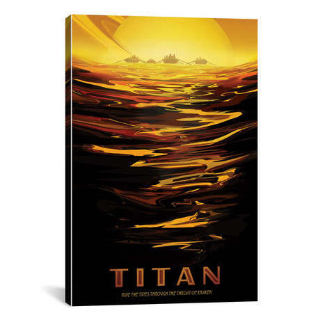 Titan // Visions Of The Future Series (18"W x 26"H x 0.75"D)