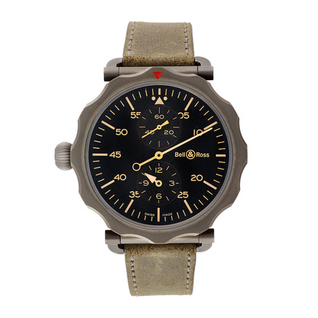 Bell & Ross WWII Bomber Regulateur Automatic // BRWW2-71-SP // 805-TM10008 // c.2000's // Pre-Owned