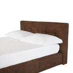 Bini Leather Bed // Queen