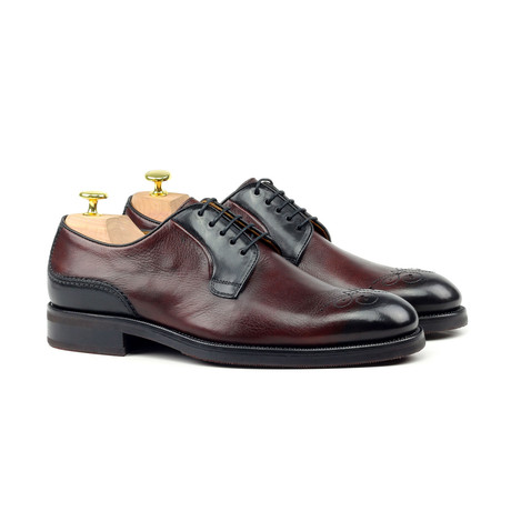Punched Toe Lace Up Derby // Oxblood (Euro: 40)
