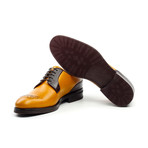 Punched Toe Lace Up Derby // Ochre (Euro: 44)