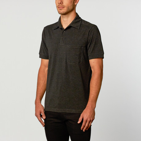 Stretch Polo // Heather Black (S)