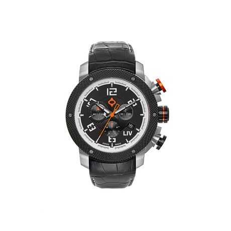Genesis X1 Chronograph Quartz // Steel // Deployant Buckle // 1220.45.12.A500