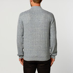 Long-Sleeve Zip Sweater // Shore Blue (2XL)
