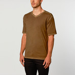 Short-Sleeve V-Neck // Camo (M)