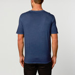 Short-Sleeve Crewneck // Blue (S)