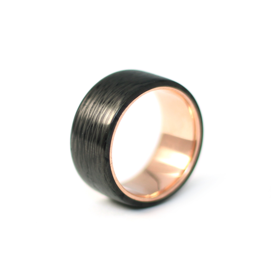 CarbonFi Glowing Carbon Fiber Rings Touch of Modern