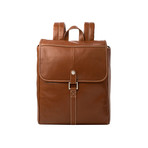 Hector Leather Backpack (Black)