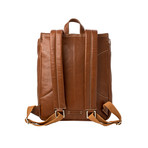 Hector Leather Backpack (Black)