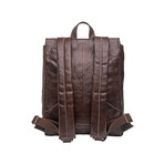 Hector Leather Backpack (Black)