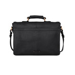 Parker Leather Briefcase (Black)