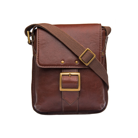 Vespucci // Leather Messenger