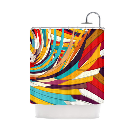 Demy World Shower Curtain
