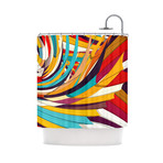Demy World Shower Curtain
