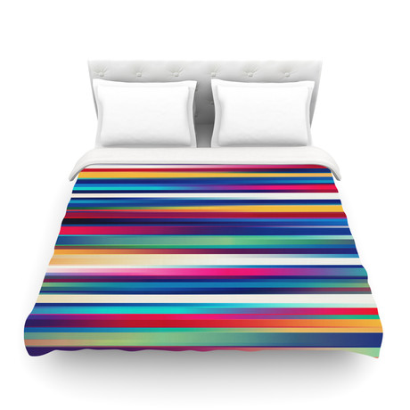 Blurry Lines Duvet (Queen // 88" x 88")