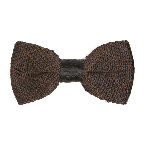 Diamond Bow Tie // Chestnut