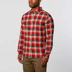 Overton Workshop // Deschutes Flannel Shirt // Red (S)