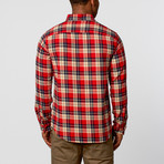 Overton Workshop // Deschutes Flannel Shirt // Red (L)