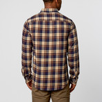 Overton Workshop // Deschutes Flannel Shirt // Navy (XL)