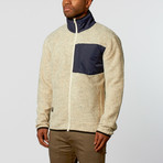 Steamboat Sherpa Fleece Jacket // Cream (L)