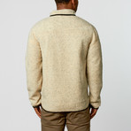 Steamboat Sherpa Fleece Jacket // Cream (XL)