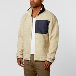 Steamboat Sherpa Fleece Jacket // Cream (S)