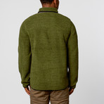 Steamboat Sherpa Fleece Jacket // Olive (XL)