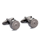 Bullet Cufflinks (Bronze)