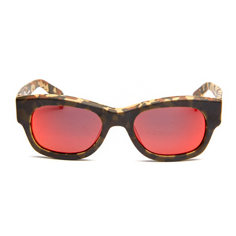 SSUR // Mafia Brown Camo Frame // Red Mirror Lens