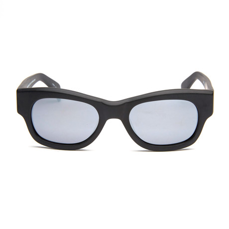 SSUR // Mafia Matte Black Frame // Silver Mirror Lens