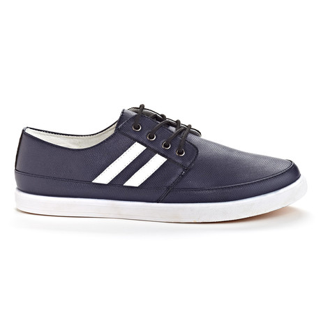 High Step Lace-Up // Navy + White (US: 7.5)