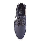 High Step Lace-Up // Navy + White (US: 7.5)