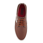 High Step Lace-Up // Tan + White (US: 8)