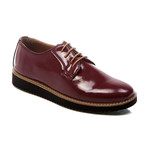 Patent Leather Oxford Shoe // Bordeaux (Euro: 41)