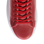 Leather Thick Sneaker // Red + White (Euro: 40)