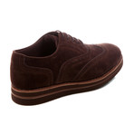 Suede Leather Oxford // Brown (Euro: 42)