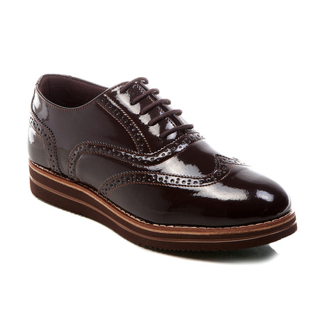 Patent Leather Oxford // Brown (Euro: 40)