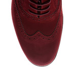 Suede Leather Oxford // Bordeaux (Euro: 41)