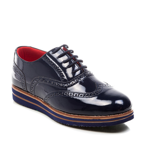 Patent Leather Oxford // Navy (Euro: 40)