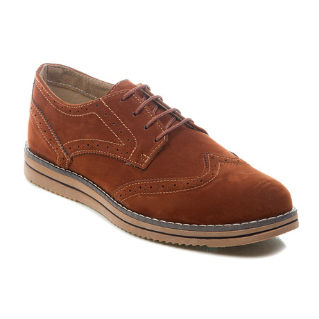 Suede Oxford // Light Brown (Euro: 40)