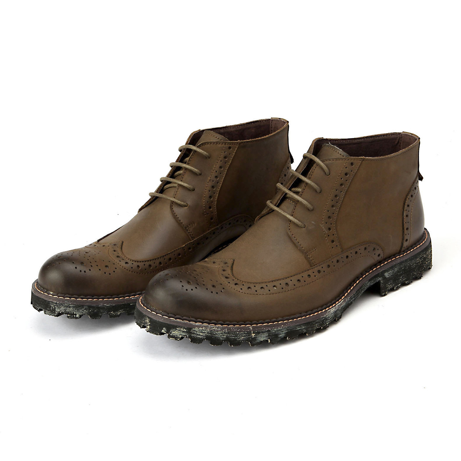 Oxford Boot // Khaki (Euro: 44) - Herilios - Touch of Modern