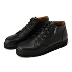 South Side-Zip Boot // Black (Euro: 41)