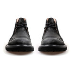 Low Wingtip Boot // Black (Euro: 41)